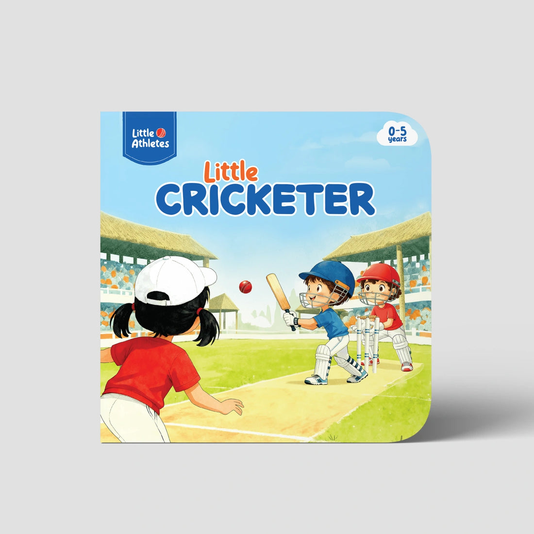 Little Cricketer | Cricket Board Book for Kids Aged 0–5