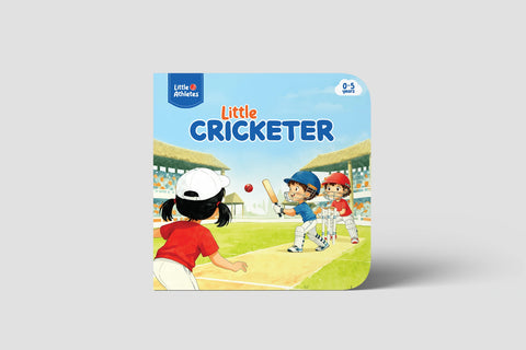 Little Cricketer | Cricket Board Book for Kids Aged 0–5