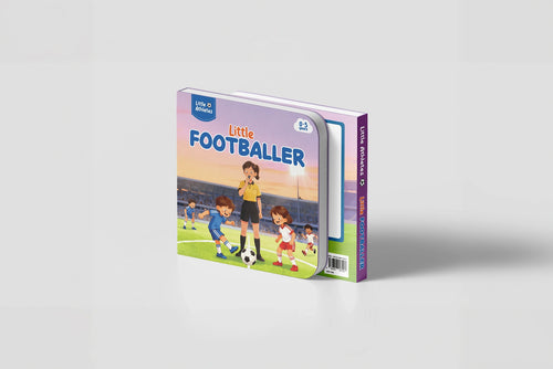 Little Footballer | Football Board Book for Kids Aged 0–5
