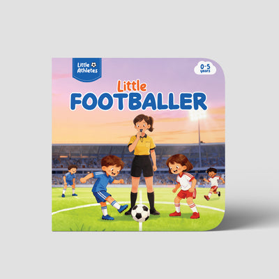 Little Footballer | Football Board Book for Kids Aged 0–5