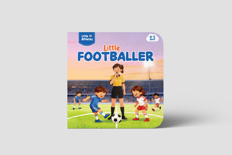Little Footballer | Football Board Book for Kids Aged 0–5