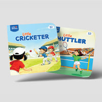 Little Athletes Bundle: Cricket + Badminton - Board Books for Kids Aged 0–5