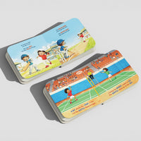 Little Athletes Bundle: Cricket + Badminton - Board Books for Kids Aged 0–5