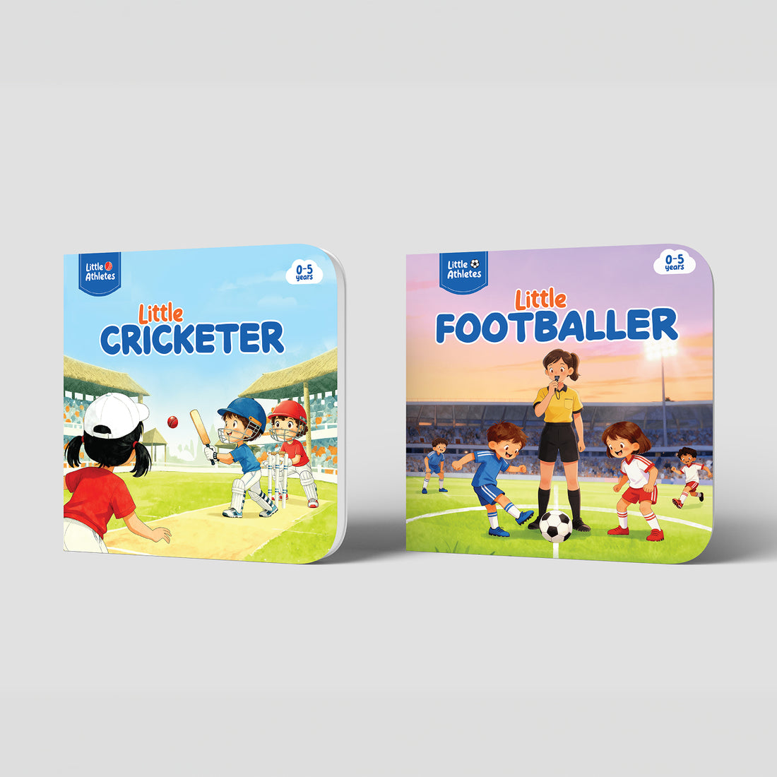 Little Athletes Bundle — Cricket + Football