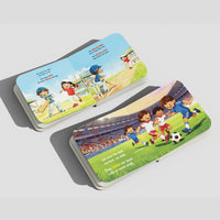 Little Athletes Bundle — Cricket + Football - Board Books for Kids Aged 0–5