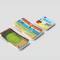 Complete Little Athletes Set — Cricket, Football + Badminton