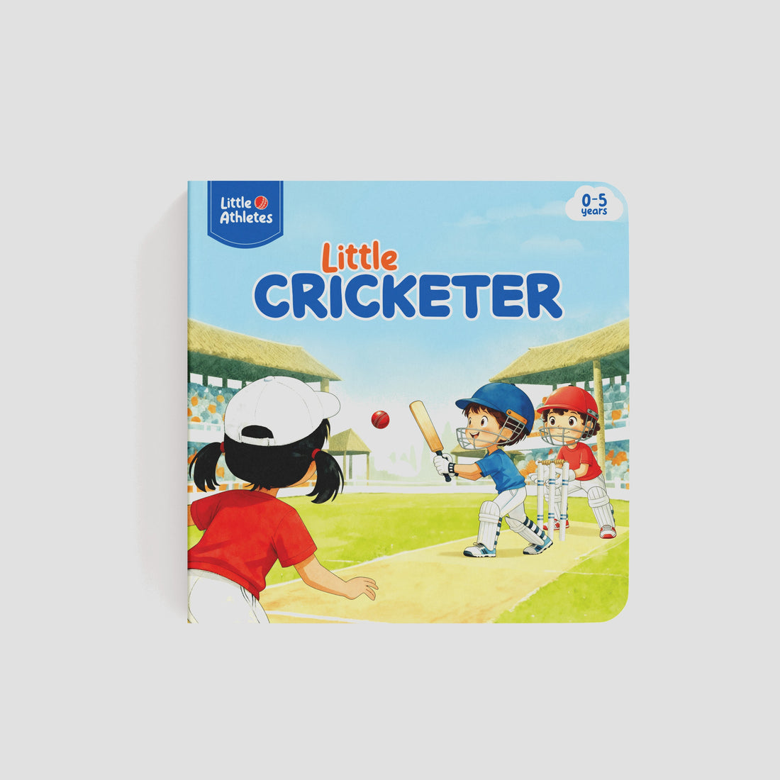 Little Cricketer | Cricket Board Book for Kids Aged 0–5