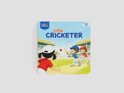 Little Cricketer | Cricket Board Book for Kids Aged 0–5