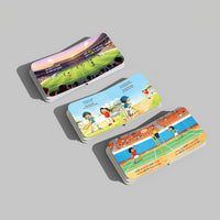 Complete Little Athletes Set — Cricket, Football + Badminton