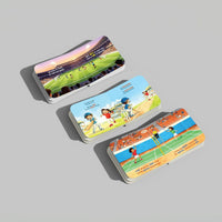 Complete Little Athletes Set — Cricket, Football + Badminton