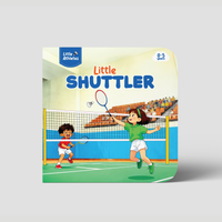 Little Shuttler | Badminton Board Book for Kids Aged 0–5