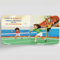 Little Shuttler | Badminton Board Book for Kids Aged 0–5